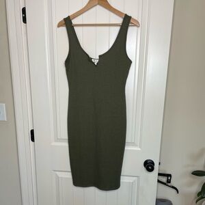 Fitted body con dress